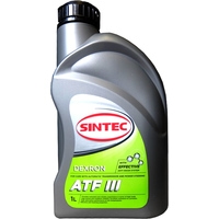 Трансмиссионное масло Sintec ATF III Dexron 1л