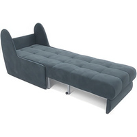 Кресло-кровать Мебель-АРС Барон №2 (велюр, серо-синий HB-178 26) в Бобруйске