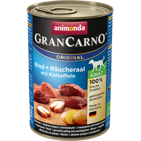 Консервированный корм для собак Animonda GranCarno Original Adult beef + smoked eel with potatoes 0.8 кг