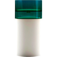 Умывальник Abber Kristall AT2701White-Aquamarin-H (белый/бирюзовый)