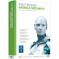 Система защиты устройств NOD32 Mobile Security (3 устройства, 1 год) продление лицензии