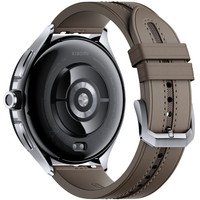 Умные часы Xiaomi Watch 2 Pro LTE (серебристый, с коричневым кожаным ремешком, международная версия)