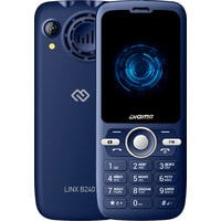 Кнопочный телефон Digma Linx B240 (синий)