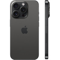 Смартфон Apple iPhone 15 Pro 128GB Неиспользованный by Breezy, грейд N (черный титан)