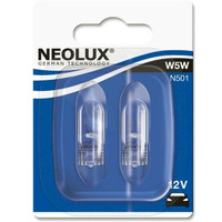 Лампа накаливания Neolux W5W Standart 2шт [N501-02B]