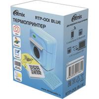 Мобильный фотопринтер Ritmix RTP-001 Blue