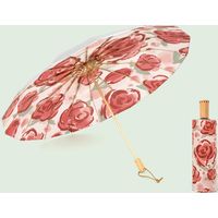Складной зонт Белоснежка Пурпурные розы 325-UM