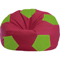 Кресло-мешок Flagman Мяч М1.1-305 (бордовый/салатовый)