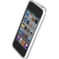 Чехол для телефона Forever Clear Bumper для iPhone 5/5S белый