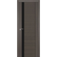 Межкомнатная дверь ProfilDoors 62X 60x200 (грей мелинга/черный лак)