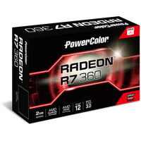 Видеокарта PowerColor Radeon R7 360 2GB GDDR5 [AXR7 360 2GBD5-DHE]