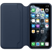 Чехол для телефона Apple Folio для iPhone 11 Pro (синяя пучина)