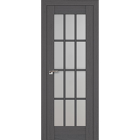 Межкомнатная дверь ProfilDoors 102X (Пекан темный, Мателюкс)