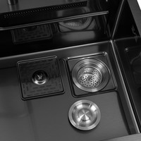 Кухонная мойка ARFEKA AF 750*460 Black PVD Nano