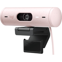 Веб-камера для видеоконференций Logitech Brio 505 (розовый)