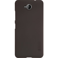 Чехол для телефона Nillkin Super Frosted Shield для Microsoft Lumia 650 (коричневый)
