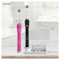 Комплект зубных щеток Oral-B Smart 4 4900 (черный+розовый)