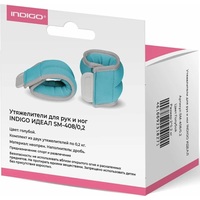Комплект утяжелителей Indigo Идеал 2x0.2 кг SM-408/0,2 (бирюзовый)