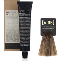 Крем-краска для волос Insight Incolor 6.05 темный шоколад блонд