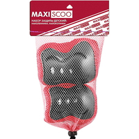 Комплект защиты Maxiscoo MSC-PR61903M (M, красный)