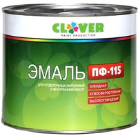 Эмаль Кловертекс Эмаль ПФ-115 (2 кг, зеленый)