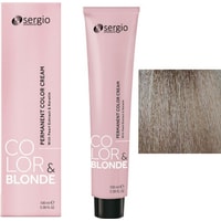 Крем-краска для волос Sergio Professional Color&Blonde 10.32 очень светлый блондин песочный