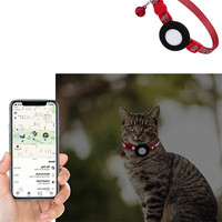 Ошейник Pet Paws с местом для трекера Apple AirTag 641000148K (красный)