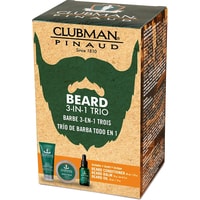 Подарочный набор Clubman Подарочный набор Beard 3-in-1Trio