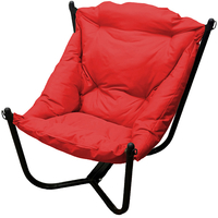 Кресло M-Group Чил 12360406 (черный/красная подушка)