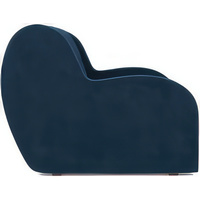 Кресло-кровать Мебель-АРС Аккордеон Барон (велюр, темно-синий Luna 034)