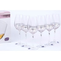 Набор бокалов для вина Bohemia Crystal Viola 40729/M8434/250