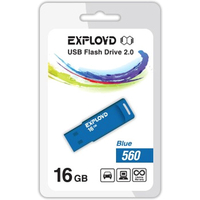 USB Flash Exployd 560 16GB (синий) [EX-16GB-560-Blue]