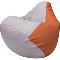 Кресло-мешок Flagman Груша Макси Г2.3-2523 (сиреневый/оранжевый)