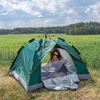 Треккинговая палатка ForceKraft FK-CAMP-2 (зеленый)