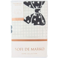 Постельное белье Sofi De MarkO Марни 50х70 Н-5620-50х70 (2шт, белый/черный)