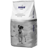 Сухой корм для собак Sirius Platinum для малых пород индейка с овощами 8 кг