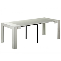 Кухонный стол Levmar Giant GL (белый глянец)