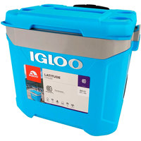 Термобокс Igloo Latitude Cooler 00034664 56л (голубой/серебристый)