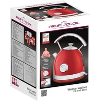 Электрический чайник ProfiCook PC-WKS 1192 (красный)