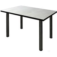 Кухонный стол Solt 100x60 (северное дерево светлое/ноги черные)