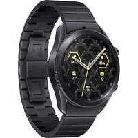Умные часы Samsung Galaxy Watch3 45мм Воcстановленный by Breezy, грейд B (глубокий черный)