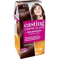 Крем-краска для волос L'Oreal Casting Creme Gloss 5102 холодный мокко
