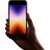Смартфон Apple iPhone SE 2022 256GB Восстановленный by Breezy, грейд B (полуночный)