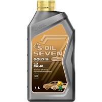 Моторное масло S-OIL SEVEN GOLD #9 C3 5W-40 1л