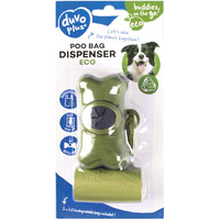 Контейнер для пакетов Duvo Plus ECO Poo Bag Dispenser 12499 (зеленый)