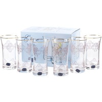 Набор стаканов для воды и напитков Bohemia Crystal Grace 25269/Q8984/340