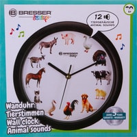 Настенные часы Bresser Junior (белый/черный)