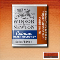 Акварельные краски Winsor & Newton Cotman 301074 (3 шт, жженая сиена)