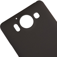 Чехол для телефона Nillkin Super Frosted Shield для Microsoft Lumia 950 коричневый