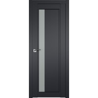 Межкомнатная дверь ProfilDoors 2.71U L 80x200 (черный матовый/стекло матовое)